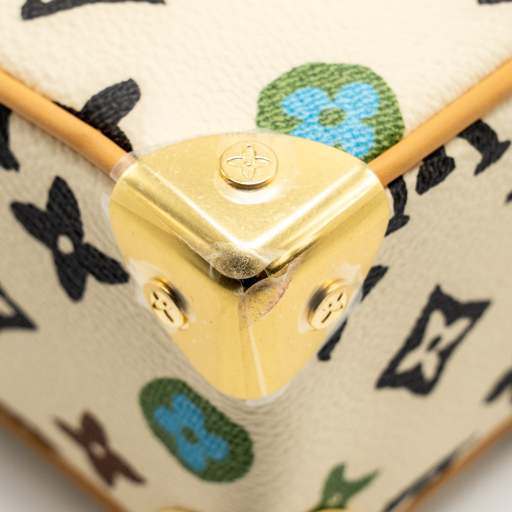 MINI SOFT TRUNK MONOGRAM CRAGGY CANVAS GHW