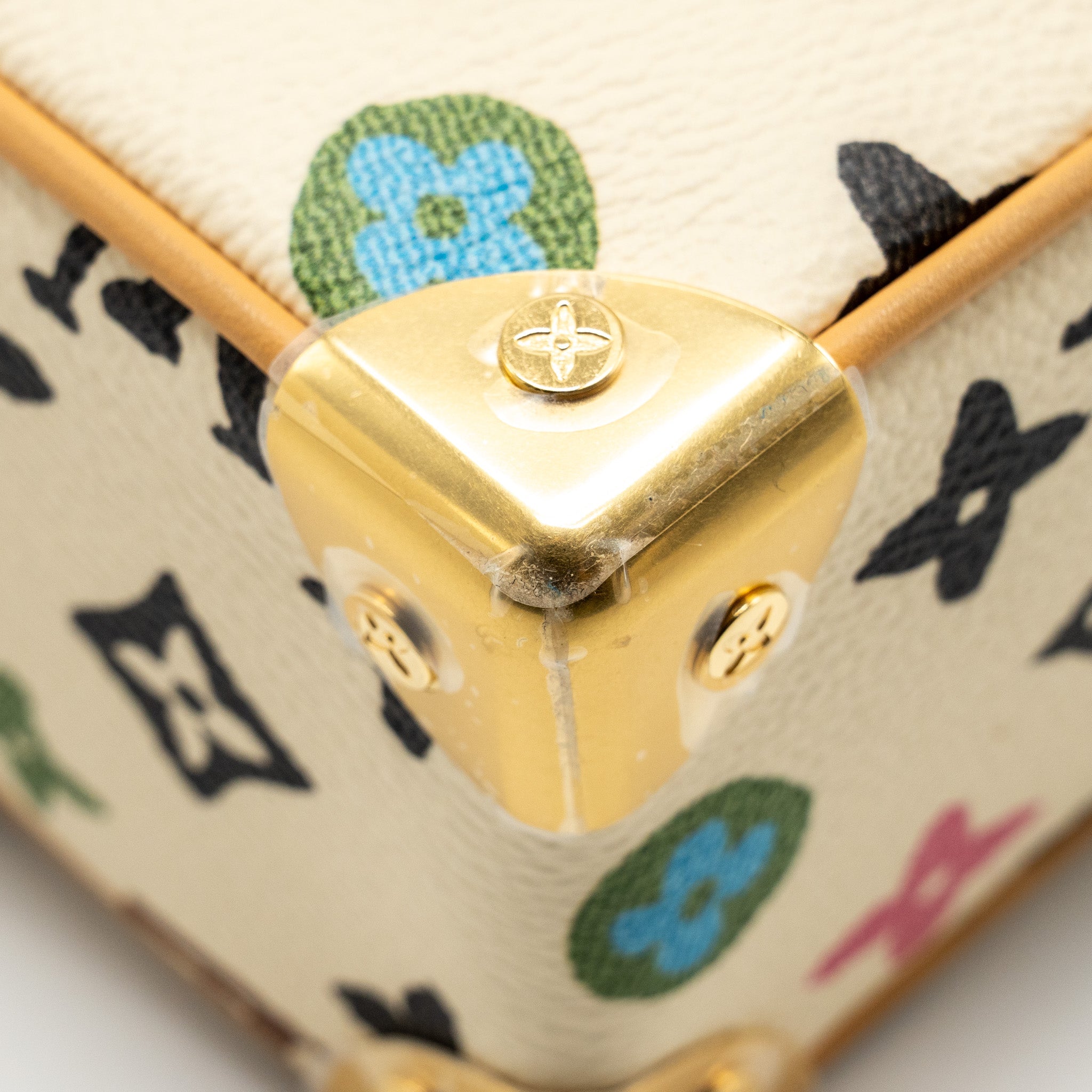 MINI SOFT TRUNK MONOGRAM CRAGGY CANVAS GHW