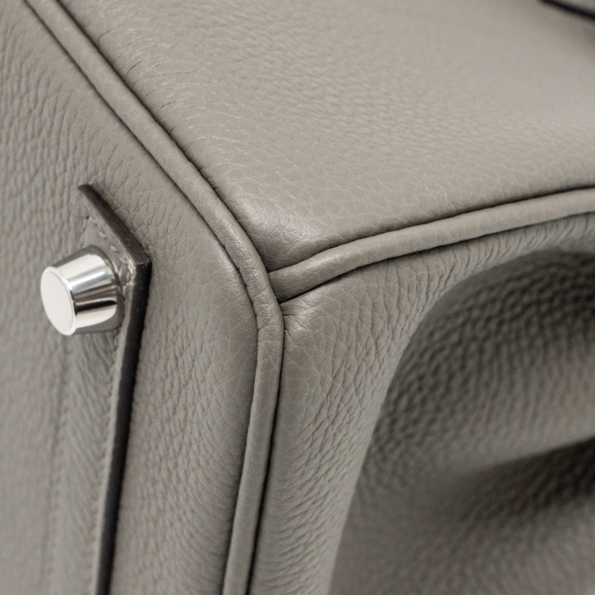 HERMES BIRKIN 25 TOGO GRIS MEYER SHW