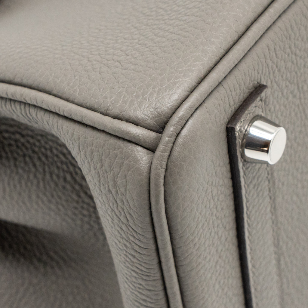 HERMES BIRKIN 25 TOGO GRIS MEYER SHW