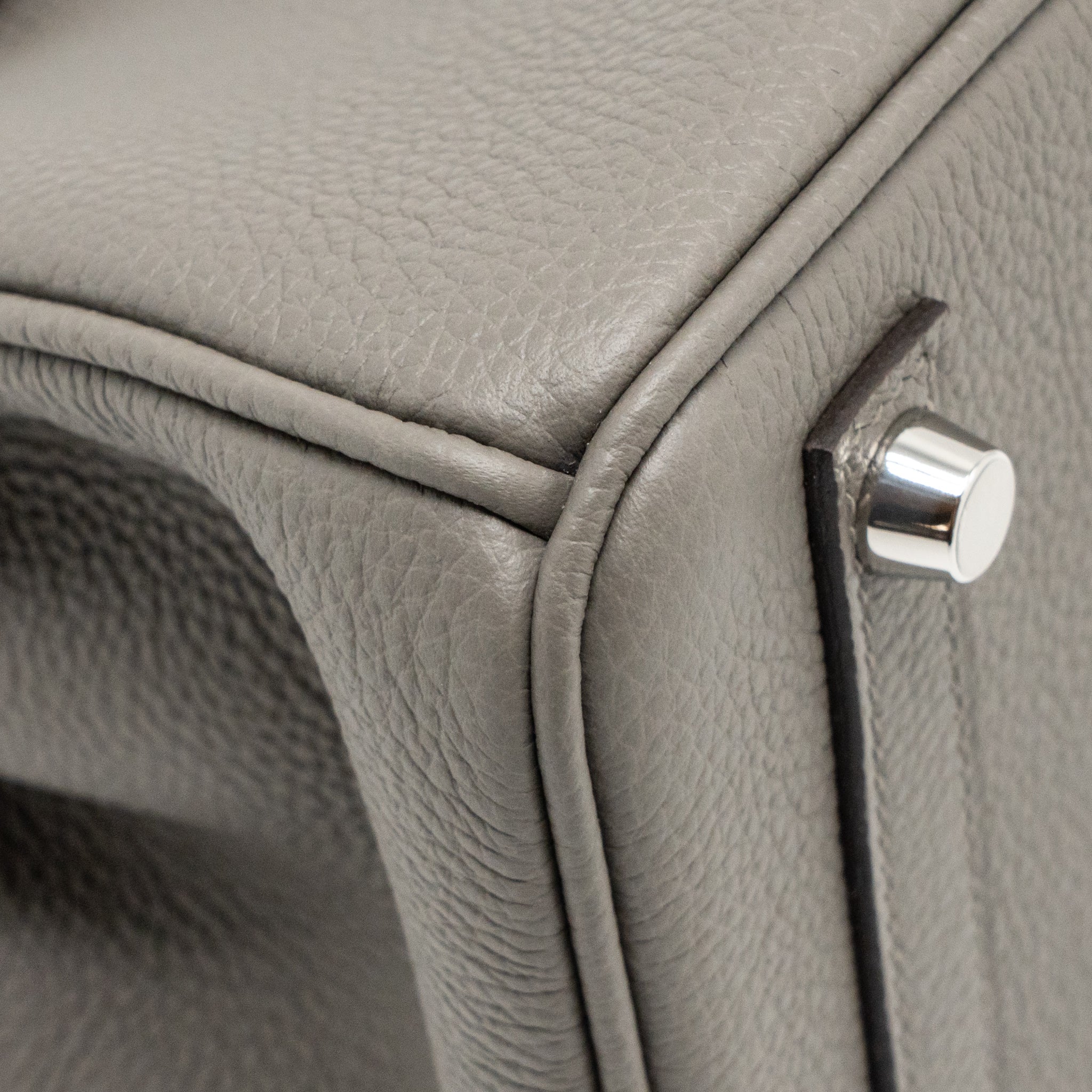 HERMES BIRKIN 25 TOGO GRIS MEYER SHW