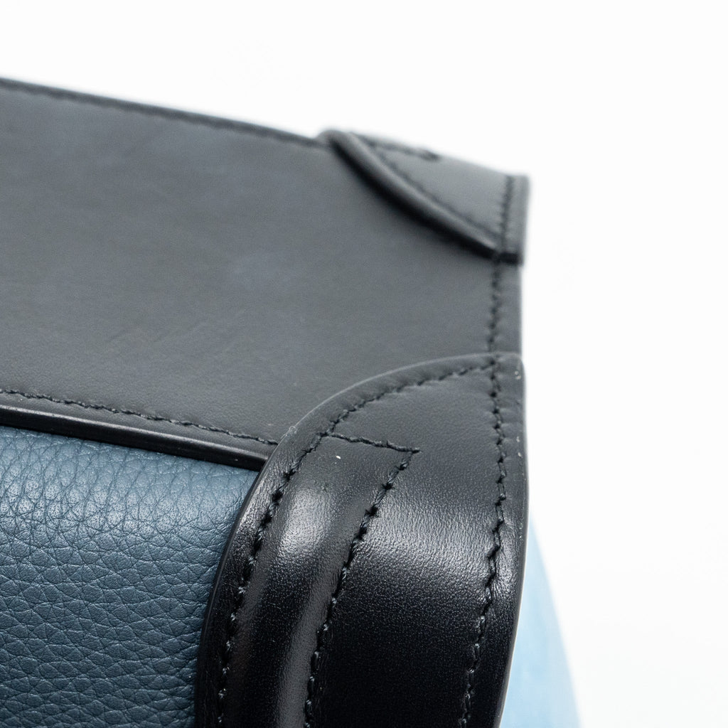 NANO LUGGAGE BAG MULTI COLOUR BLUE/DARK BLUE/BLACK GHW