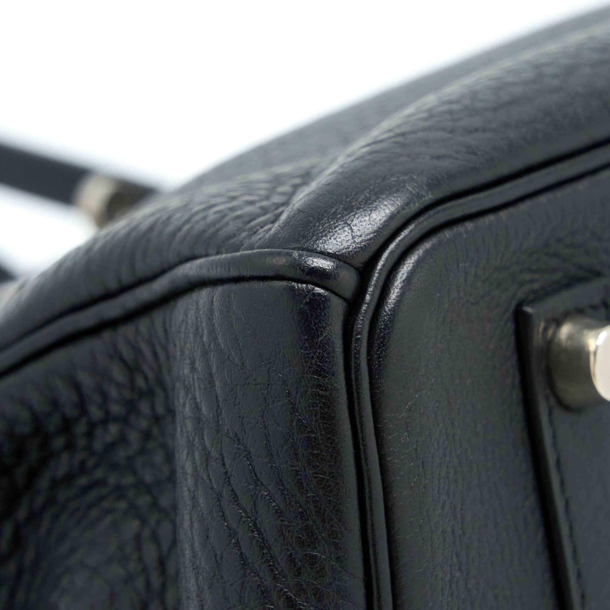 HERMES BIRKIN 35 CALFSKIN BLACK SHW