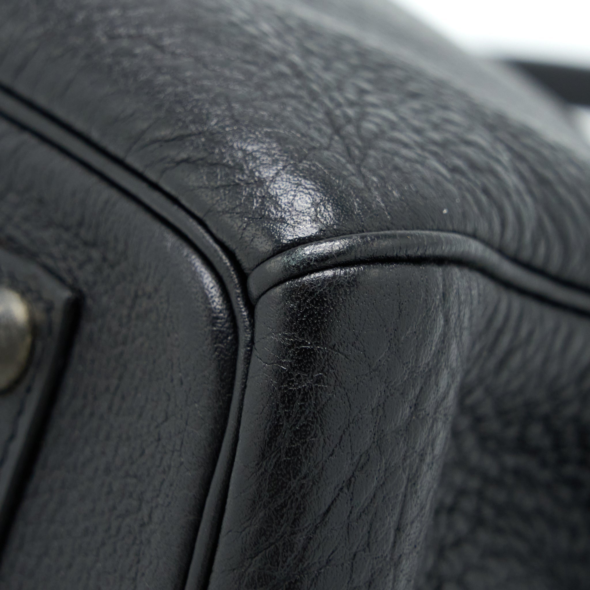 HERMES BIRKIN 35 CALFSKIN BLACK SHW