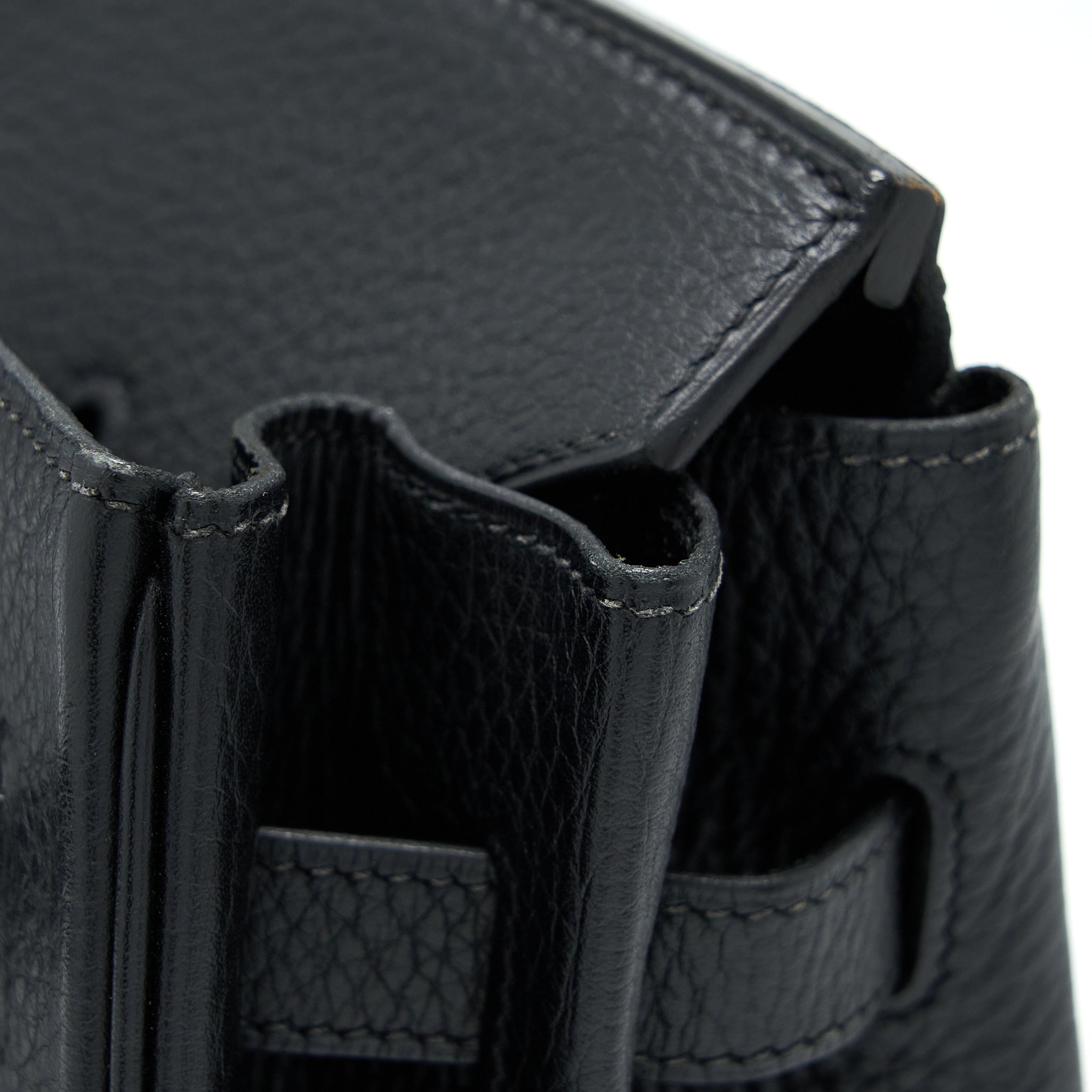 HERMES BIRKIN 35 CALFSKIN BLACK SHW