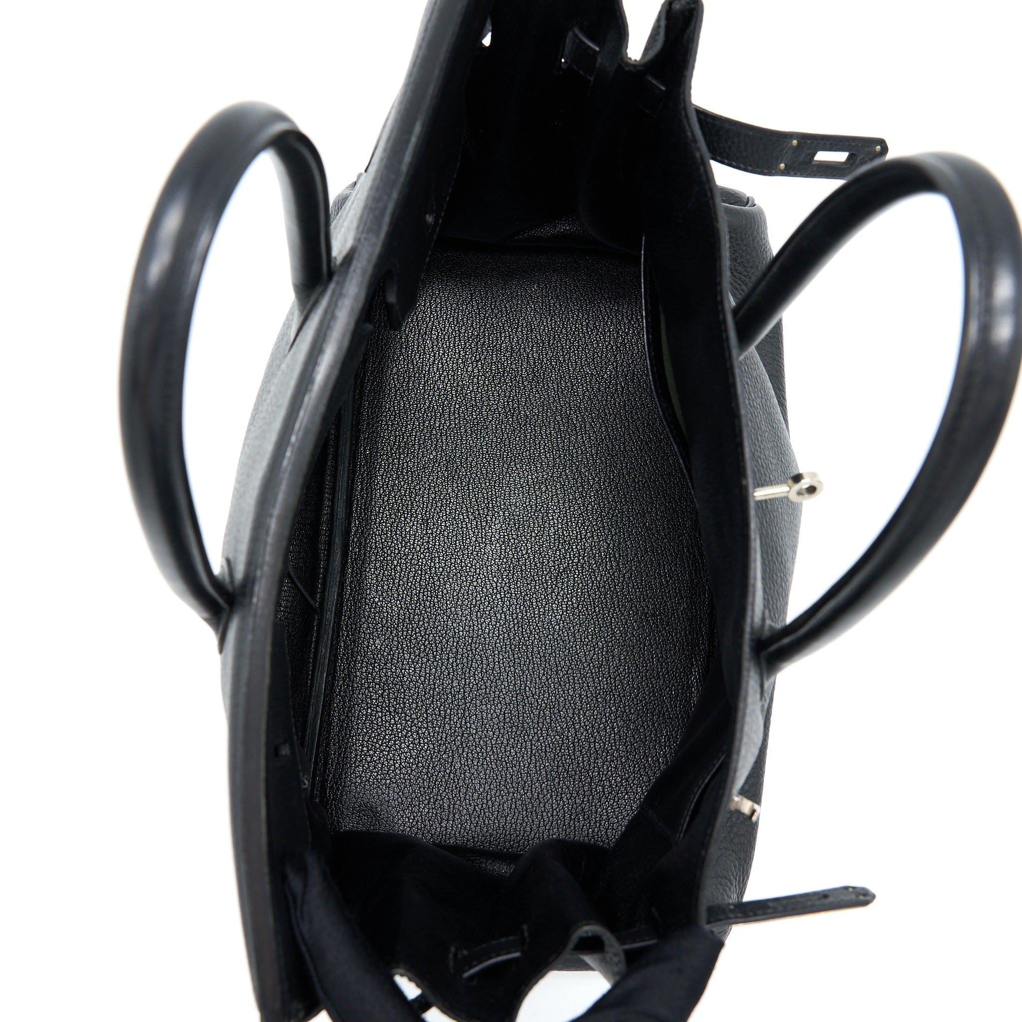 HERMES BIRKIN 35 CALFSKIN BLACK SHW