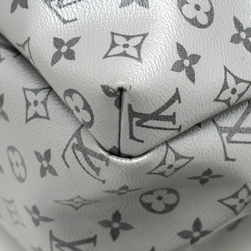 BACKPACK APOLLO MONOGRAM CANVAS SILVER / BLACK SHW