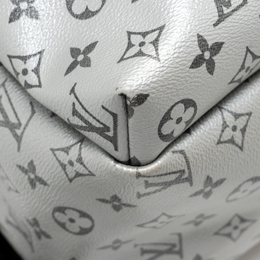 BACKPACK APOLLO MONOGRAM CANVAS SILVER / BLACK SHW