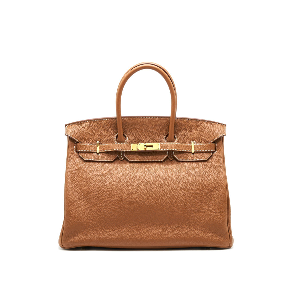 HERMES BIRKIN 35 GOLD GHW