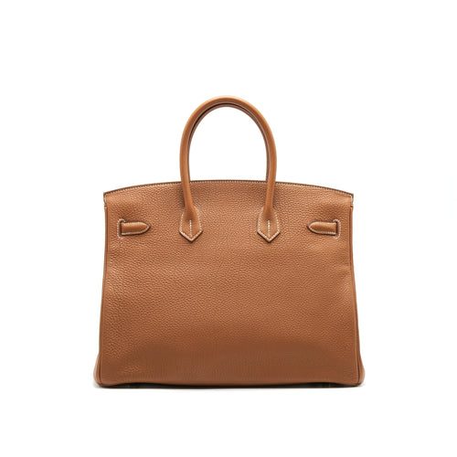 HERMES BIRKIN 35 GOLD GHW