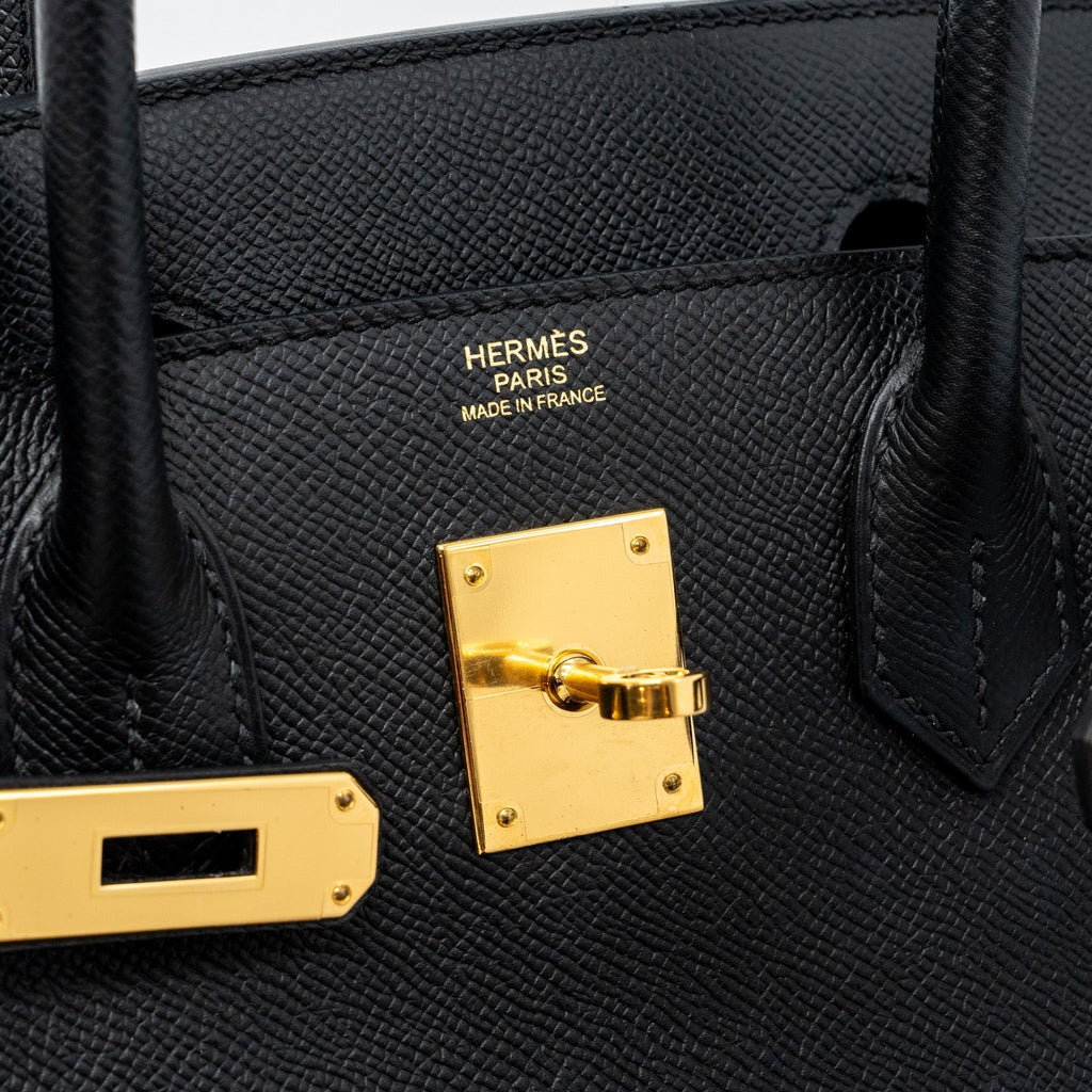 HERMES BIRKIN 30 EPSOM BLACK GHW