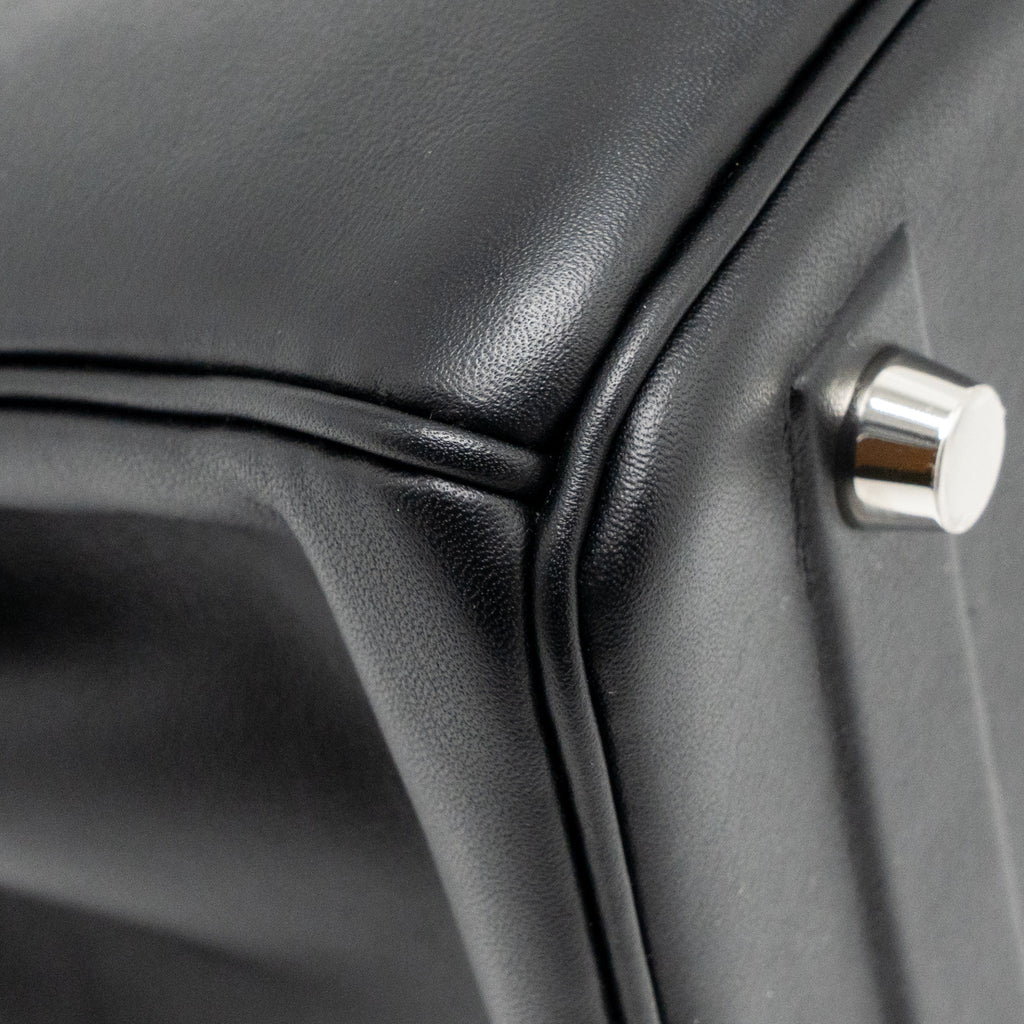 HERMES BIRKIN SHADOW 25 SWIFT BLACK SHW