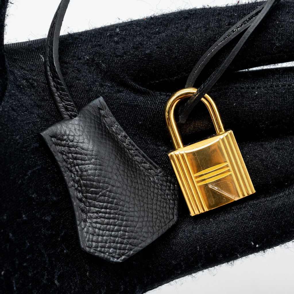 HERMES BIRKIN 30 EPSOM BLACK GHW