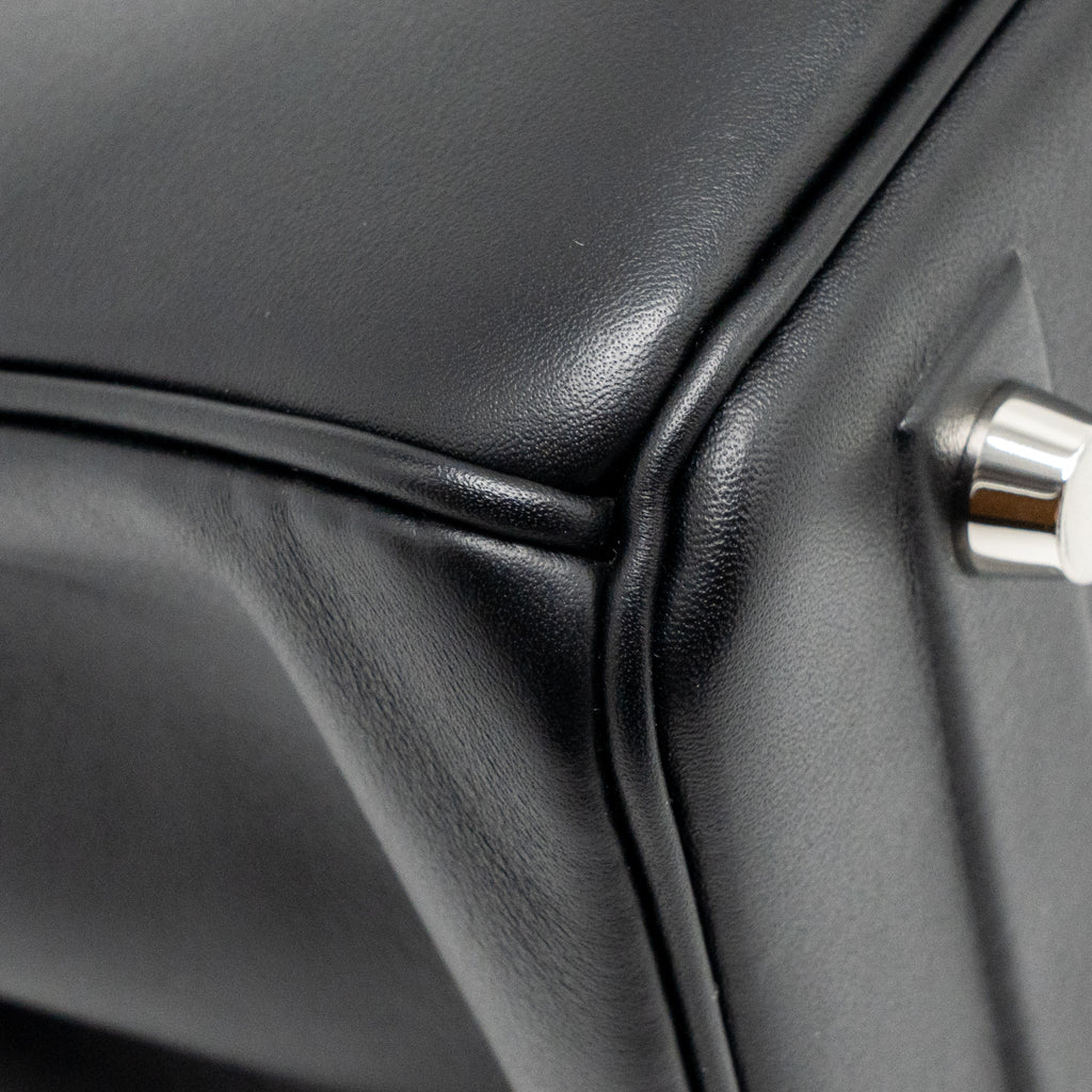 HERMES BIRKIN SHADOW 25 SWIFT BLACK SHW
