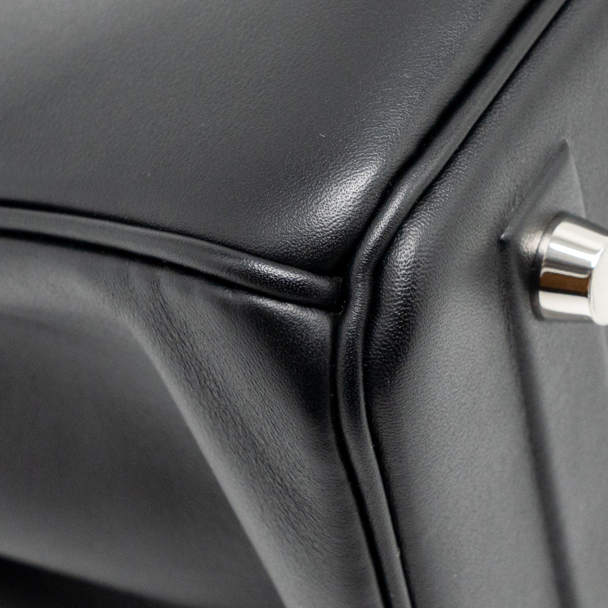 HERMES BIRKIN SHADOW 25 SWIFT BLACK SHW