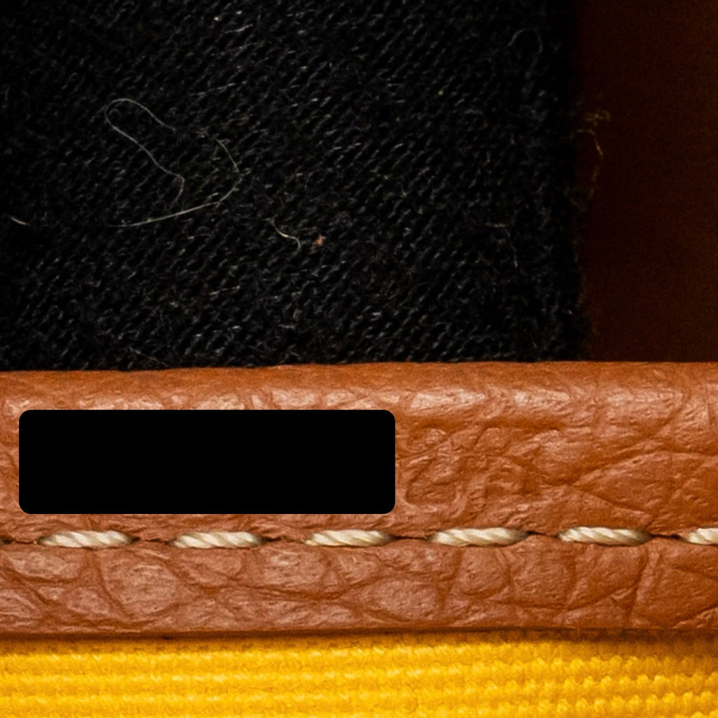 BELVEDERE PM MESSENGER BAG GOYARDINE CANVAS/CALFSKIN TAN SHW