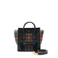 NANO LUGGAGE BAG FABRIC/ LEATHER MULTICOLOUR