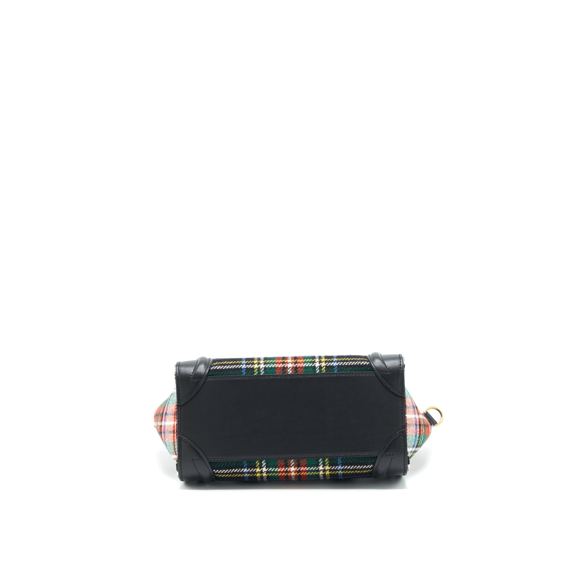 NANO LUGGAGE BAG FABRIC/ LEATHER MULTICOLOUR