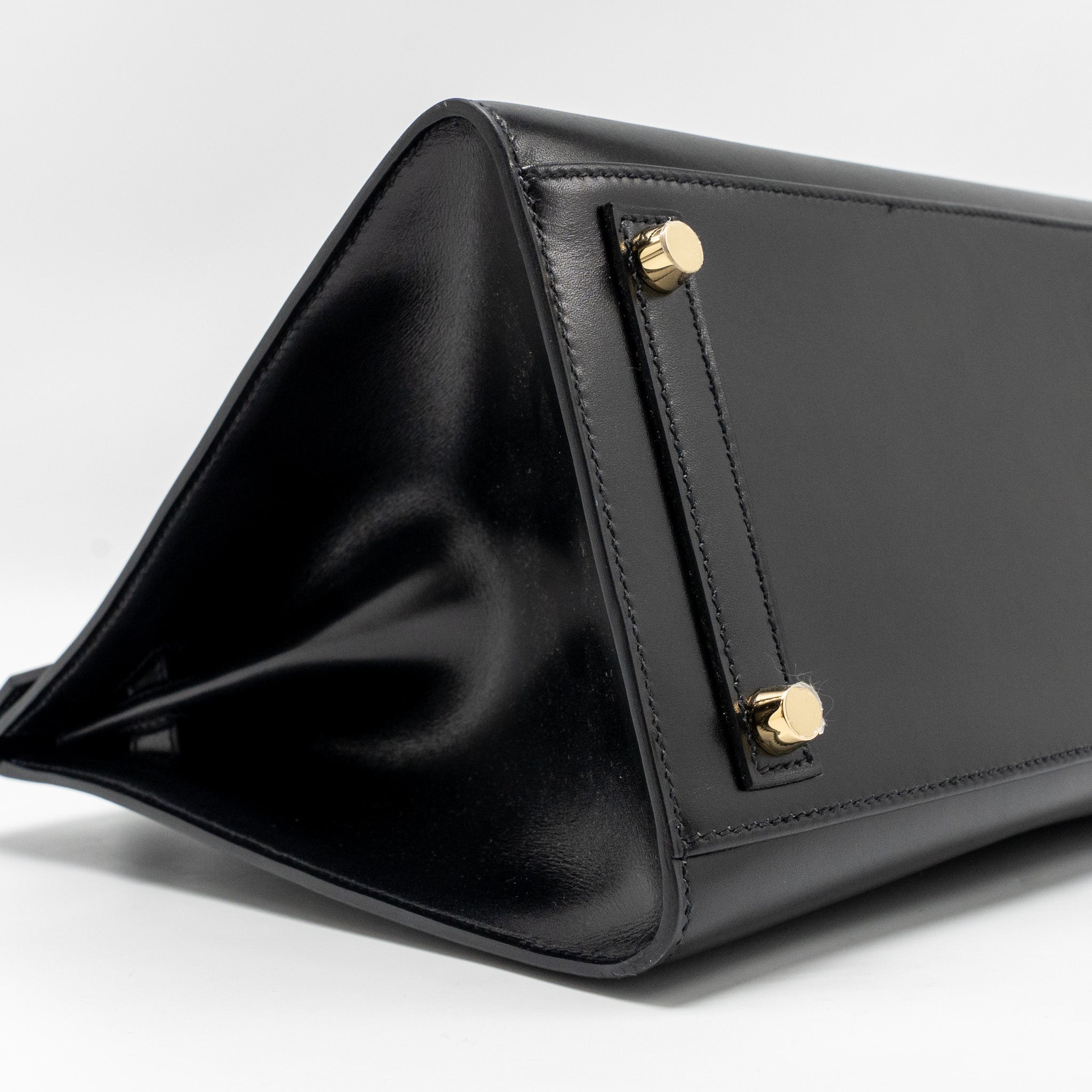 HERMES BIRKIN 30 BOX BLACK GHW