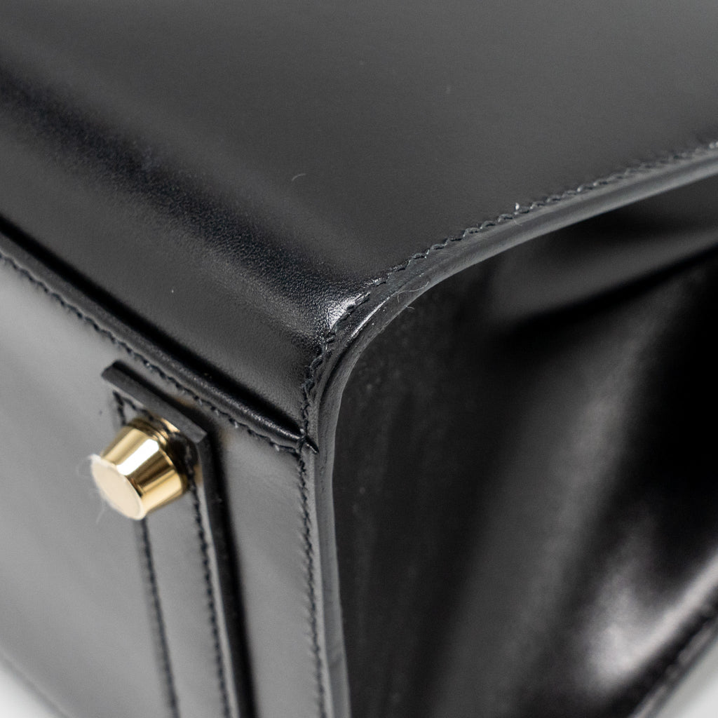 HERMES BIRKIN 30 BOX BLACK GHW