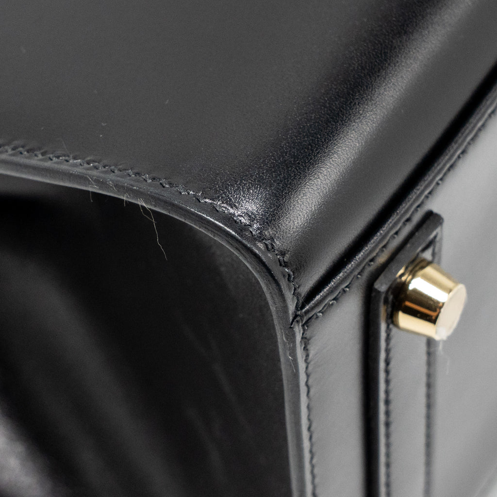 HERMES BIRKIN 30 BOX BLACK GHW