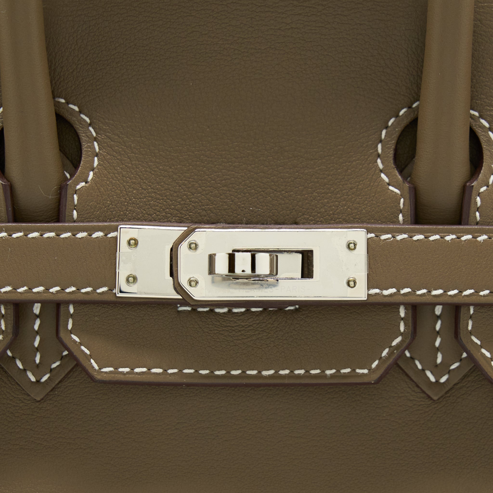 HERMES BIRKIN 25 SWIFT ETOUPE SHW