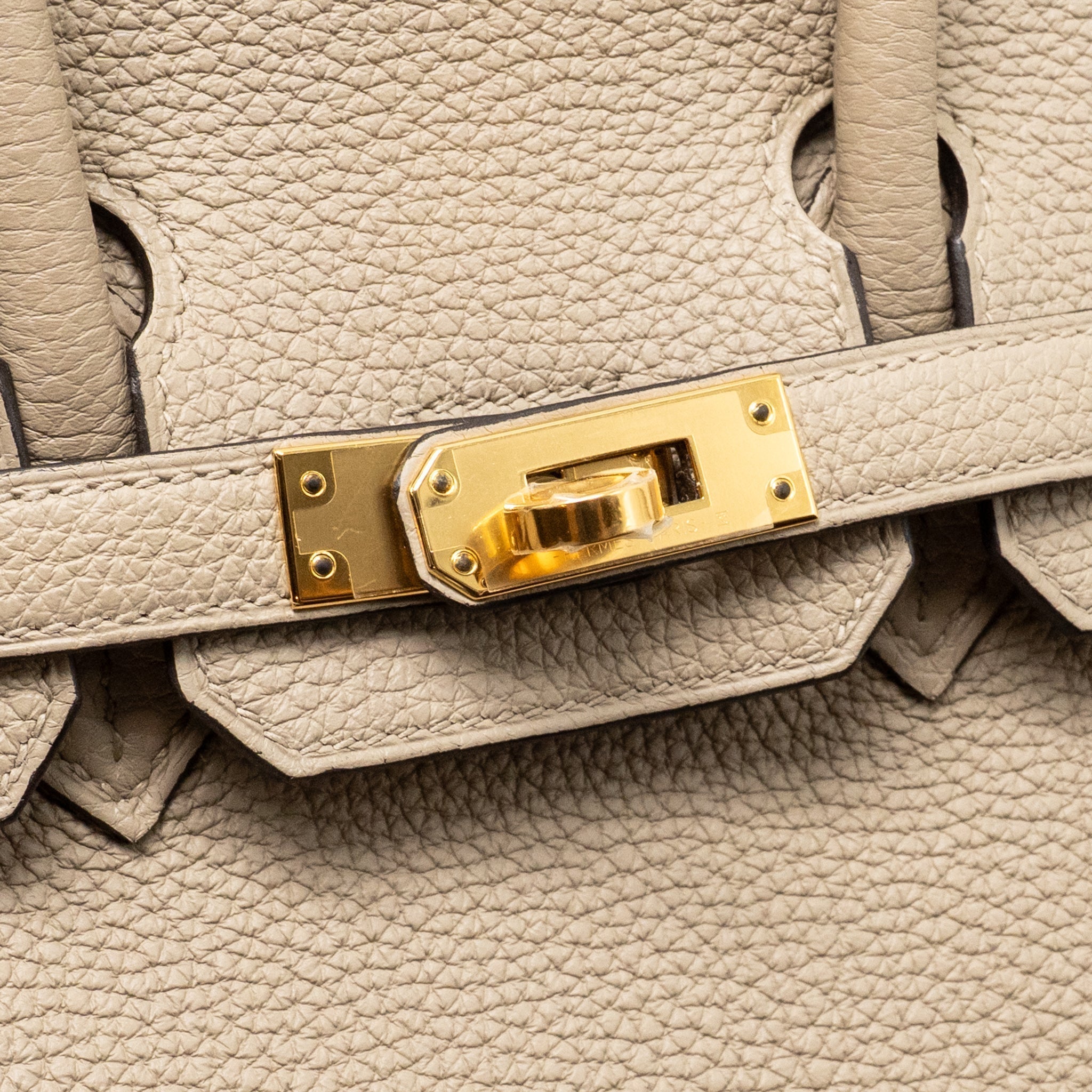 HERMES BIRKIN 25 TOGO GRIS TOURTERELLE GHW