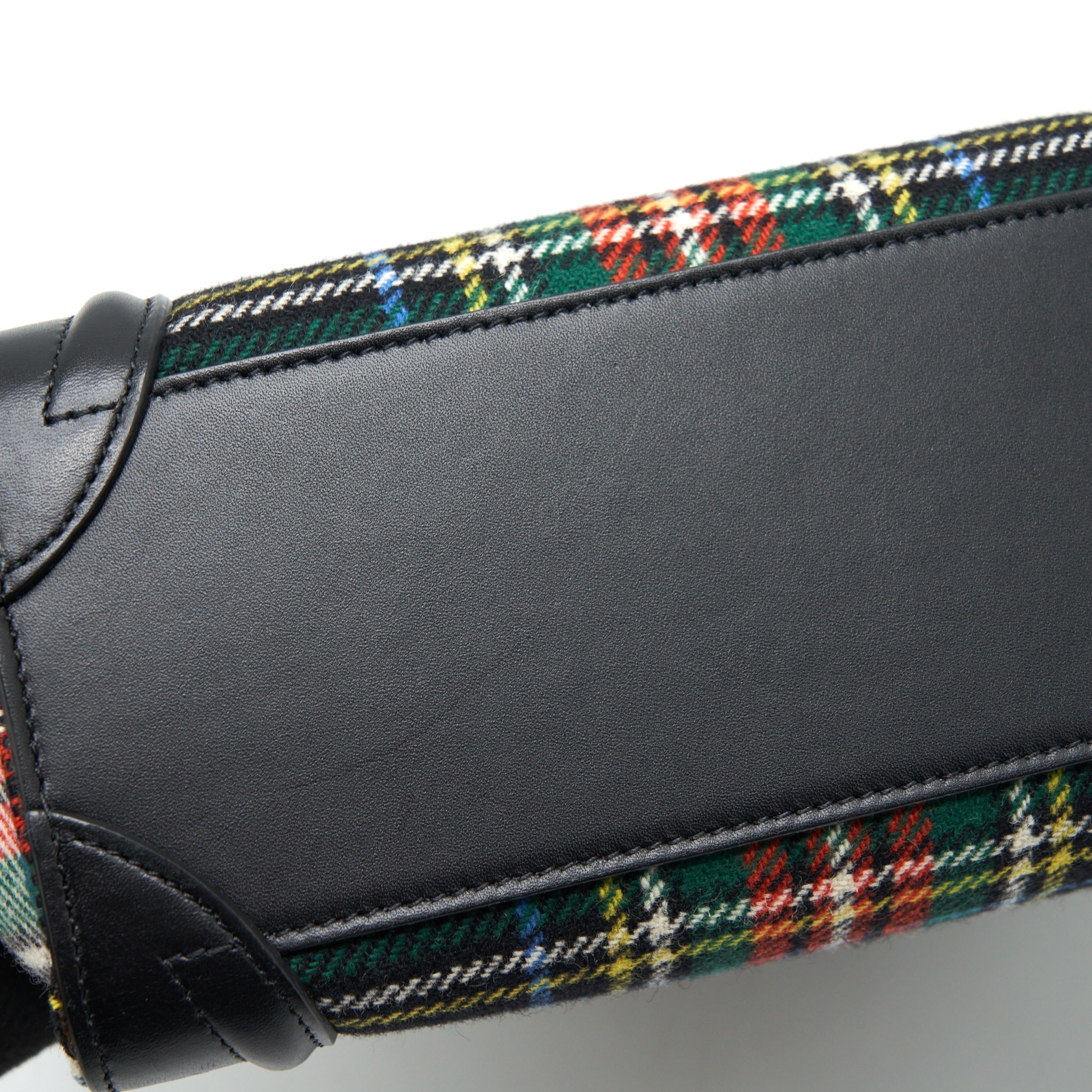 NANO LUGGAGE BAG FABRIC/ LEATHER MULTICOLOUR