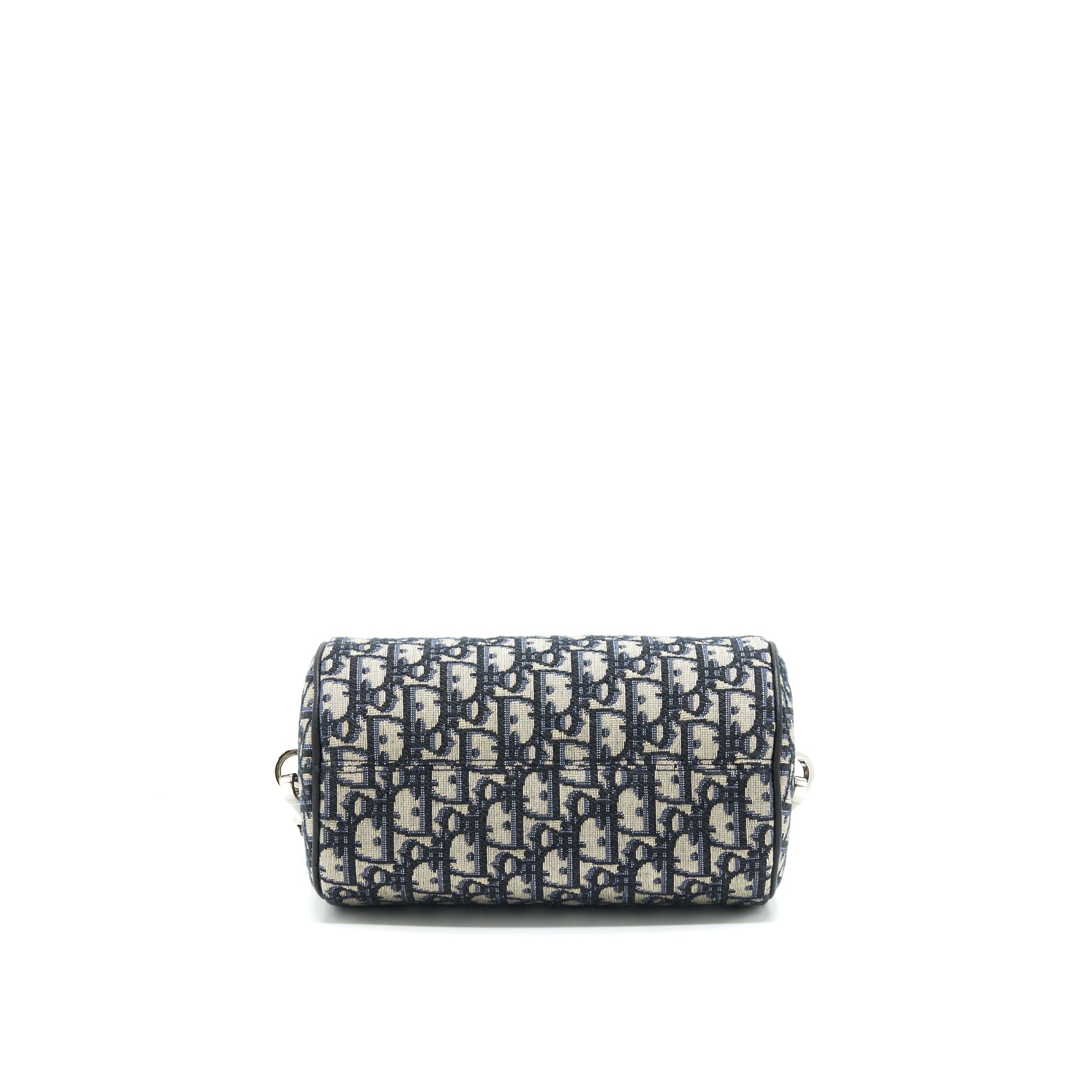 BLUE OBLIQUE MESSENGER ROLLER BAG