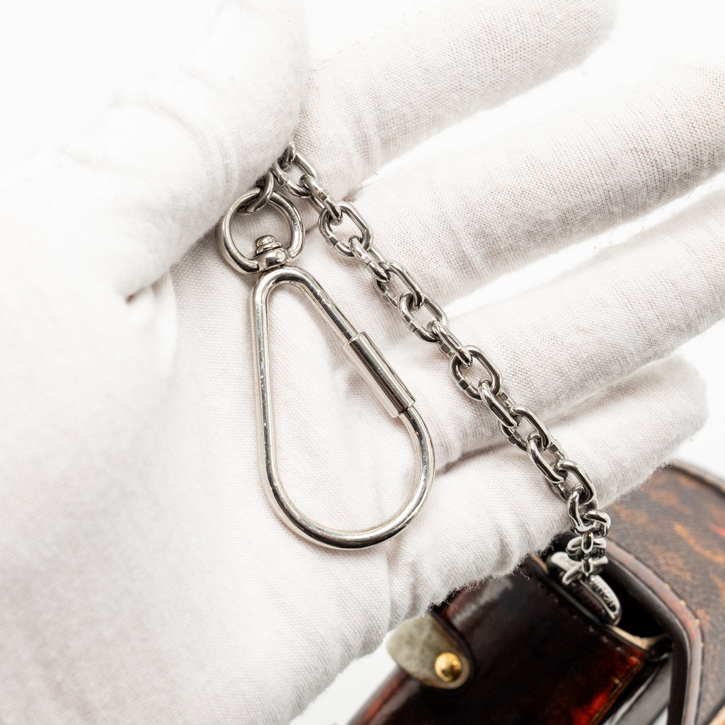 ESSENTIAL TRUNK MINI BAG/BAG CHARM MONOGRAM CANVAS MULTICOLOUR HARDWARE