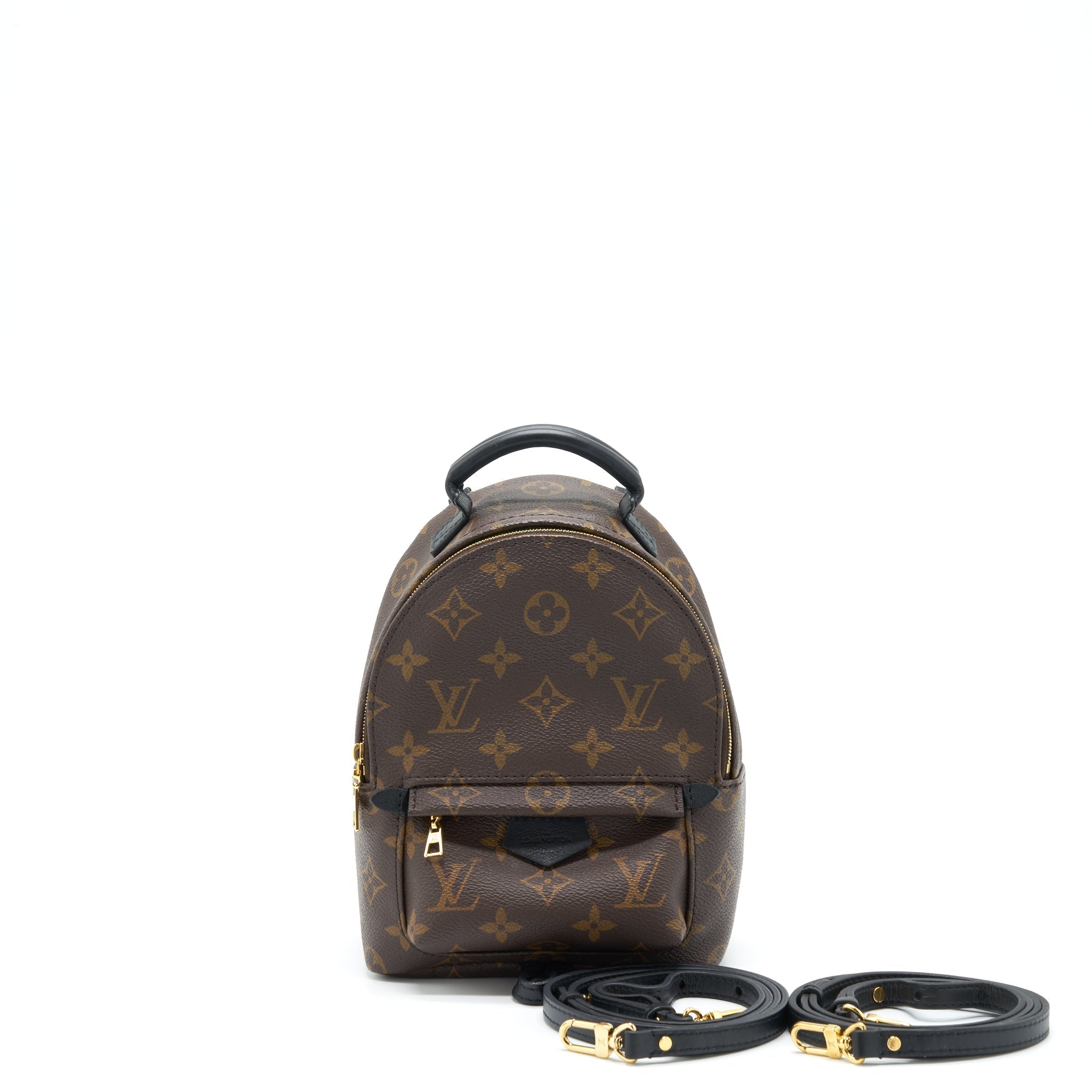 PALM SPRING MINI BACKPACK MONOGRAM CANVAS NEW ZIPPER