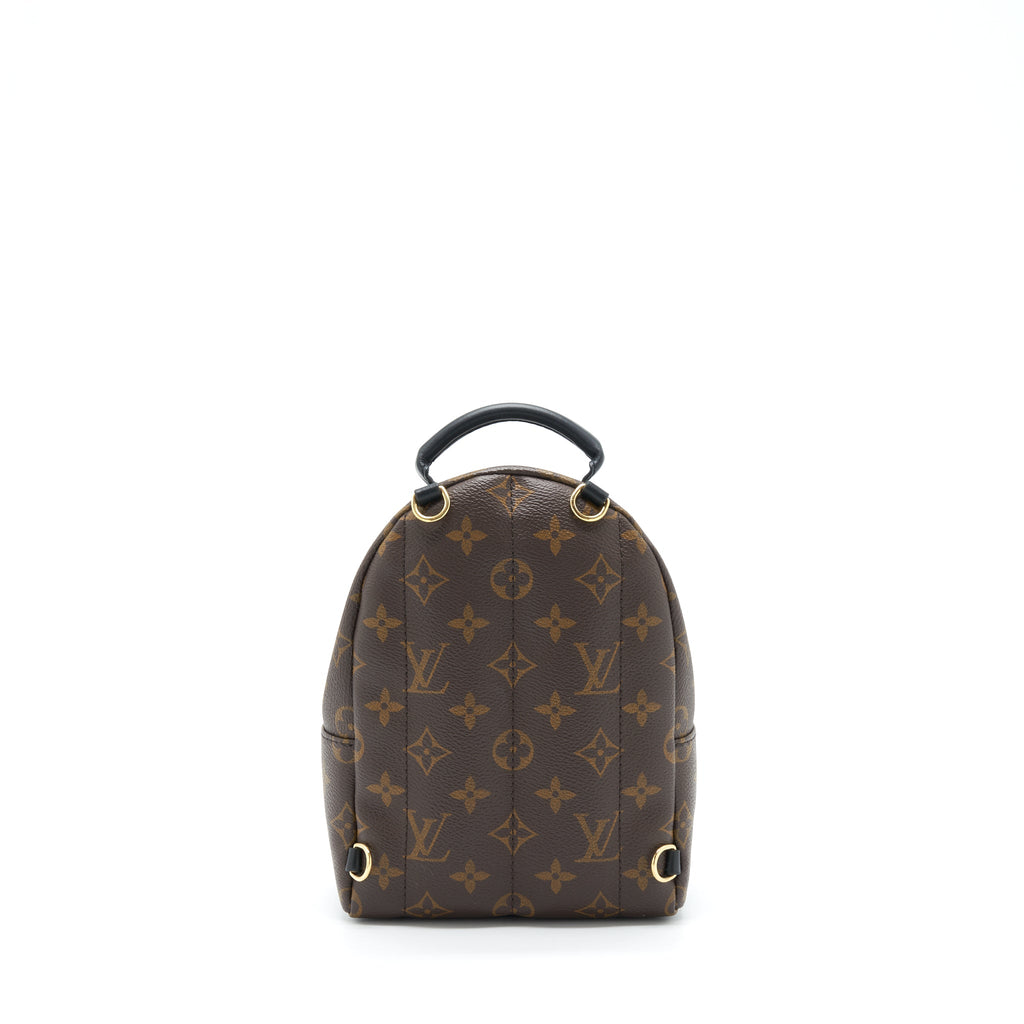 PALM SPRING MINI BACKPACK MONOGRAM CANVAS NEW ZIPPER