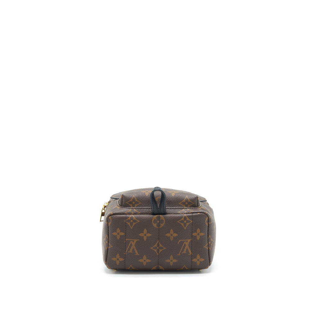 PALM SPRING MINI BACKPACK MONOGRAM CANVAS NEW ZIPPER