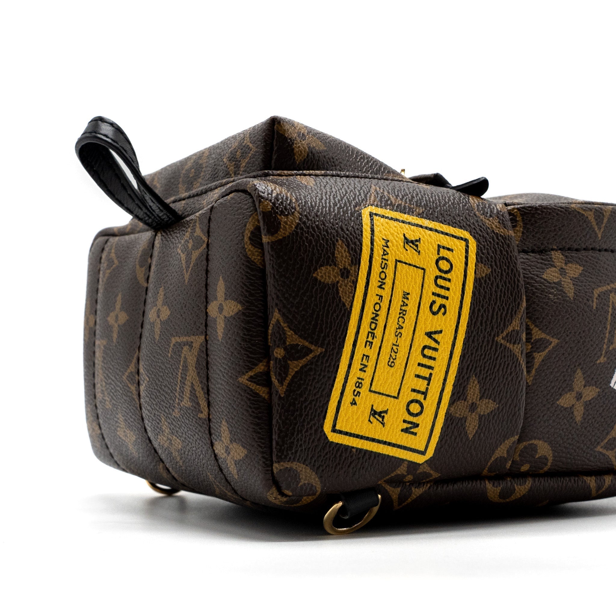 MINI PALM SPRING BACKPACK LIMITED EDITION MONOGRAM CANVAS/MULTICOLOUR GHW