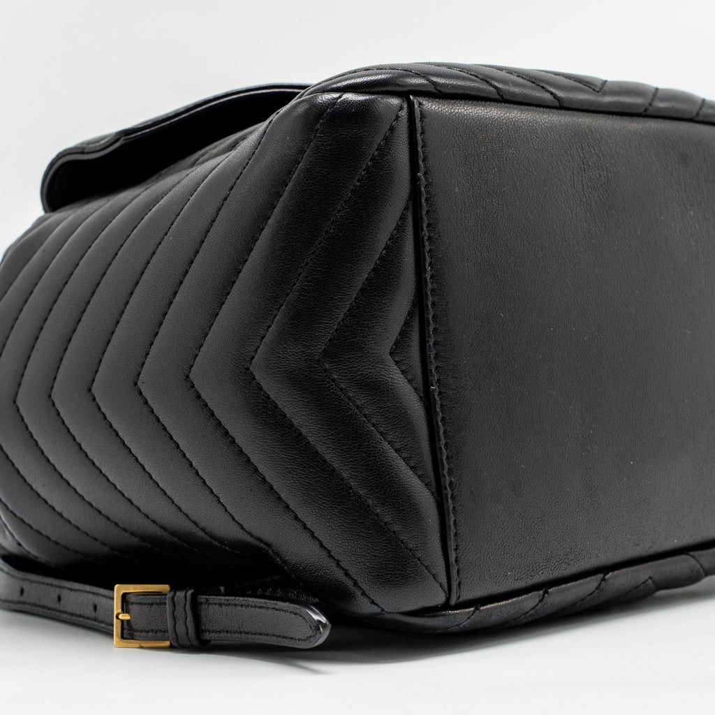 /YSL JOE BACKPACK LAMBSKIN BLACK GHW