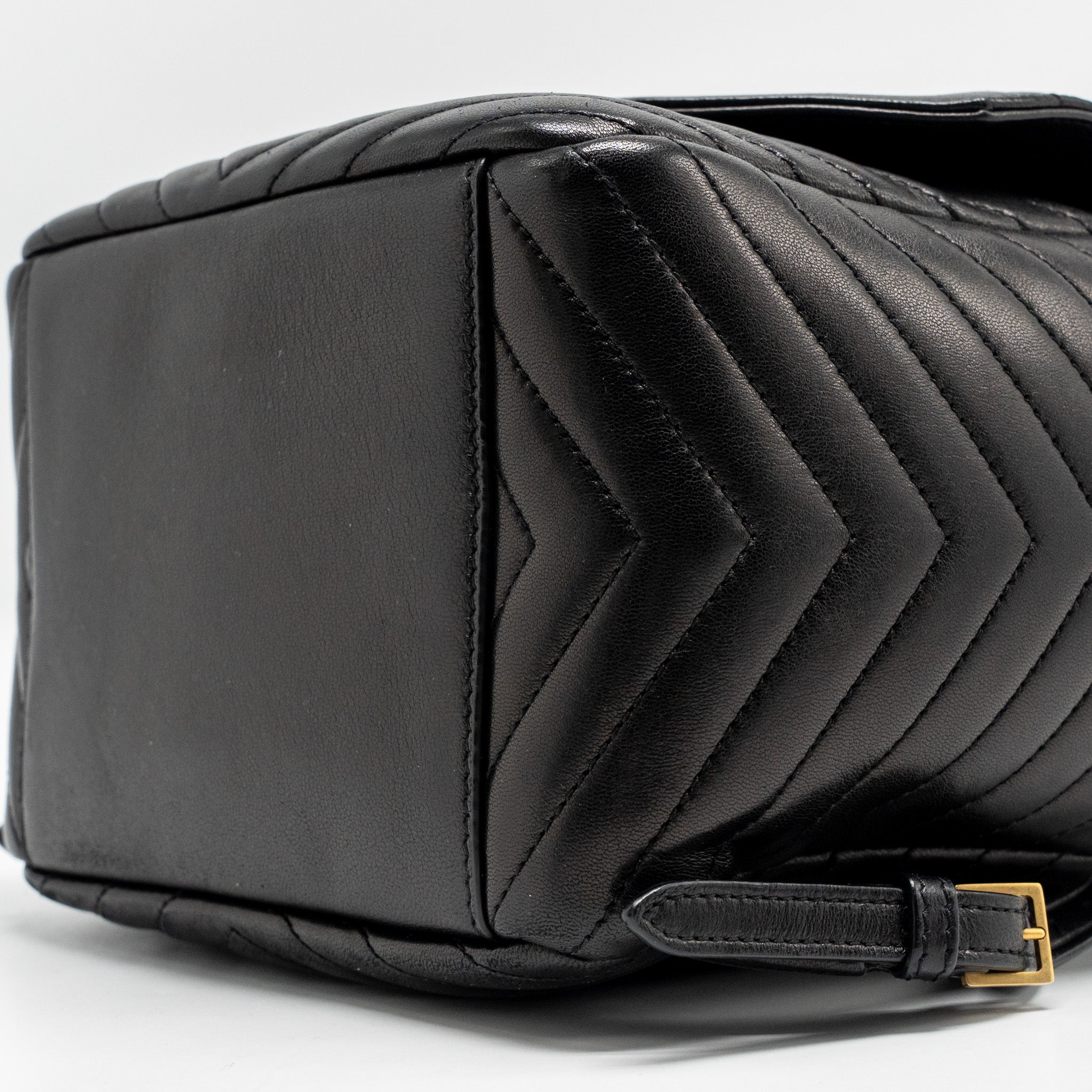 /YSL JOE BACKPACK LAMBSKIN BLACK GHW