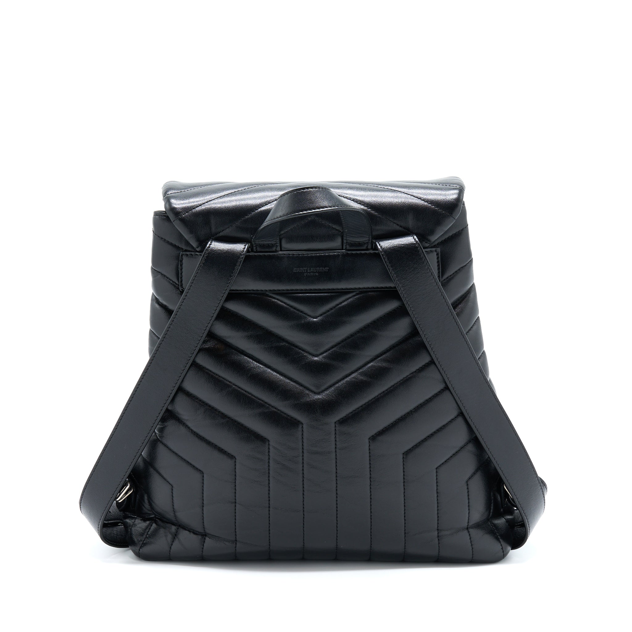 /YSL LOU LOU BACKPACK BLACK SHW