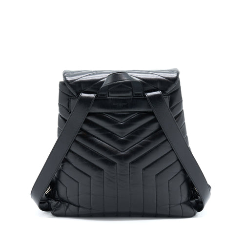 /YSL LOU LOU BACKPACK BLACK SHW