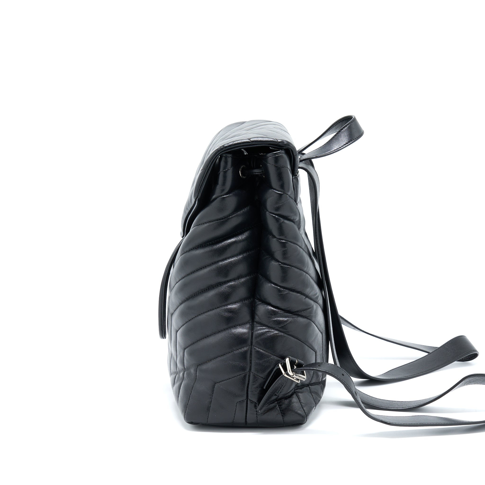 /YSL LOU LOU BACKPACK BLACK SHW
