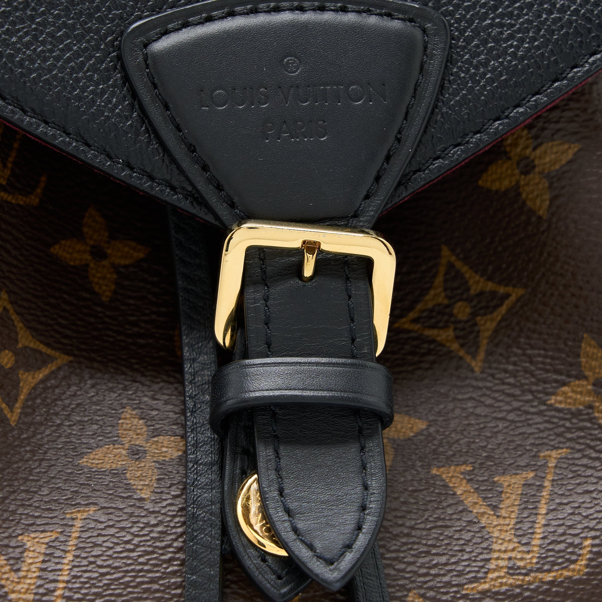 MONTSOURIS PM BACKPACK MONOGRAM CANVAS/LEATHER GHW (NEW VERSION)