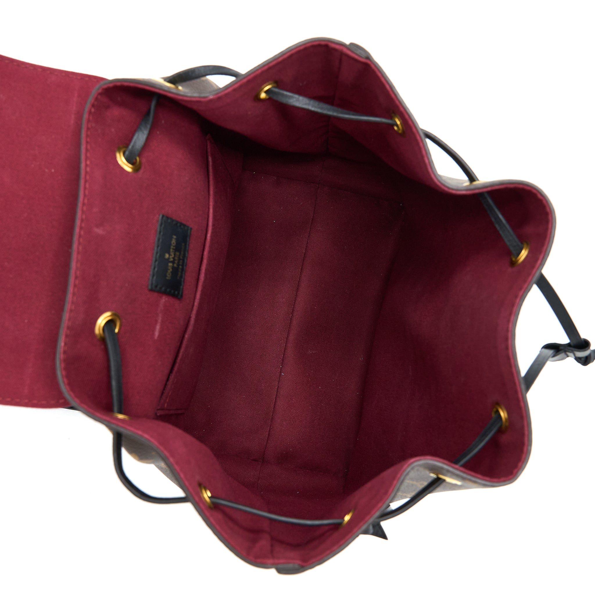 MONTSOURIS PM BACKPACK MONOGRAM CANVAS/LEATHER GHW (NEW VERSION)