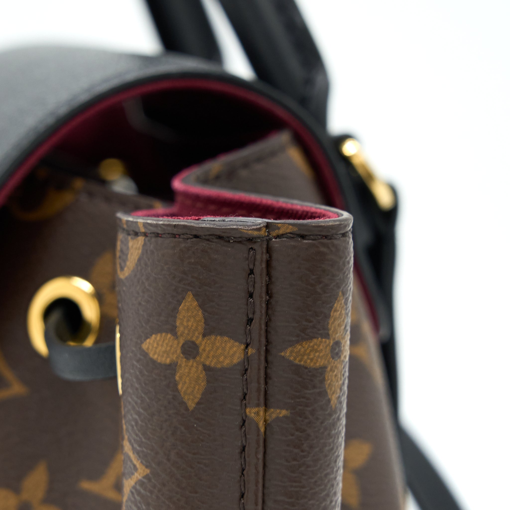 MONTSOURIS PM BACKPACK MONOGRAM CANVAS/LEATHER GHW (NEW VERSION)