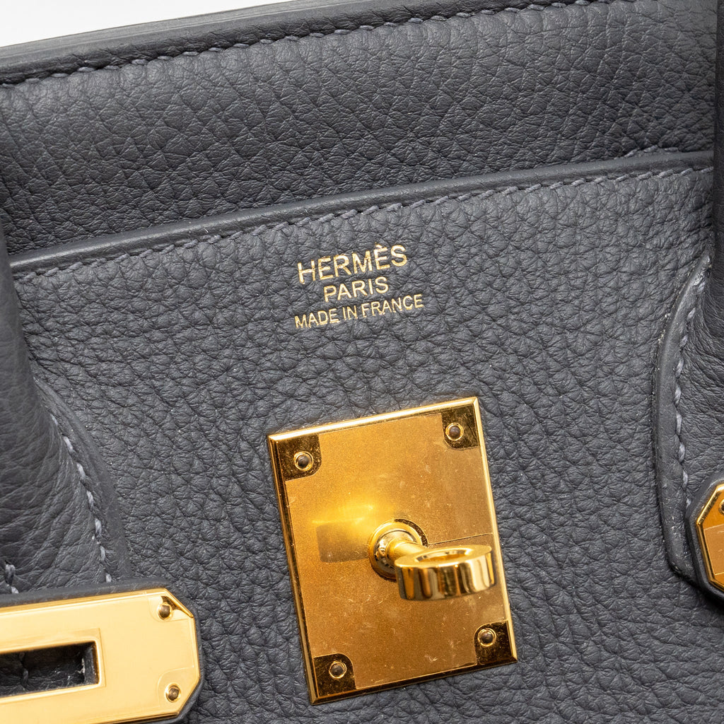 HERMES BIRKIN 30 TOGO ARDOISE GHW