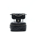 TRANSPARENT BACKPACK PVC/ LEATHER BACKPACK