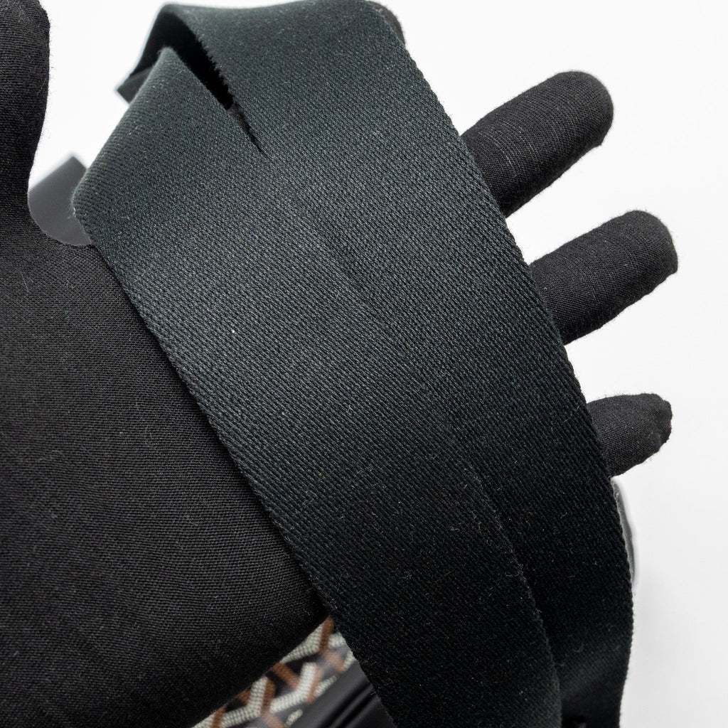 ALPIN BACKPACK GOYARDINE CANVAS BLACK SHW