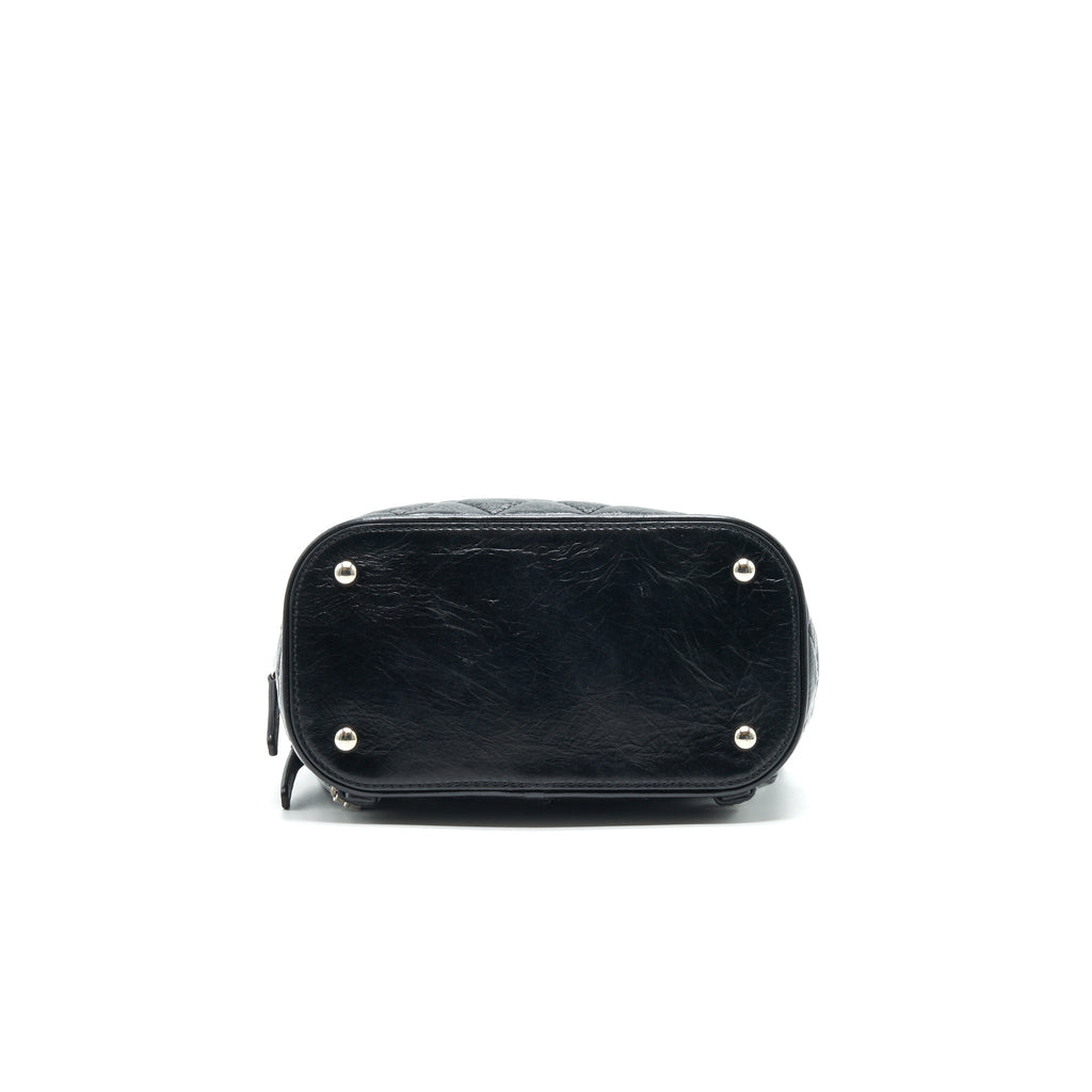 TRANSPARENT BACKPACK PVC/ LEATHER BACKPACK
