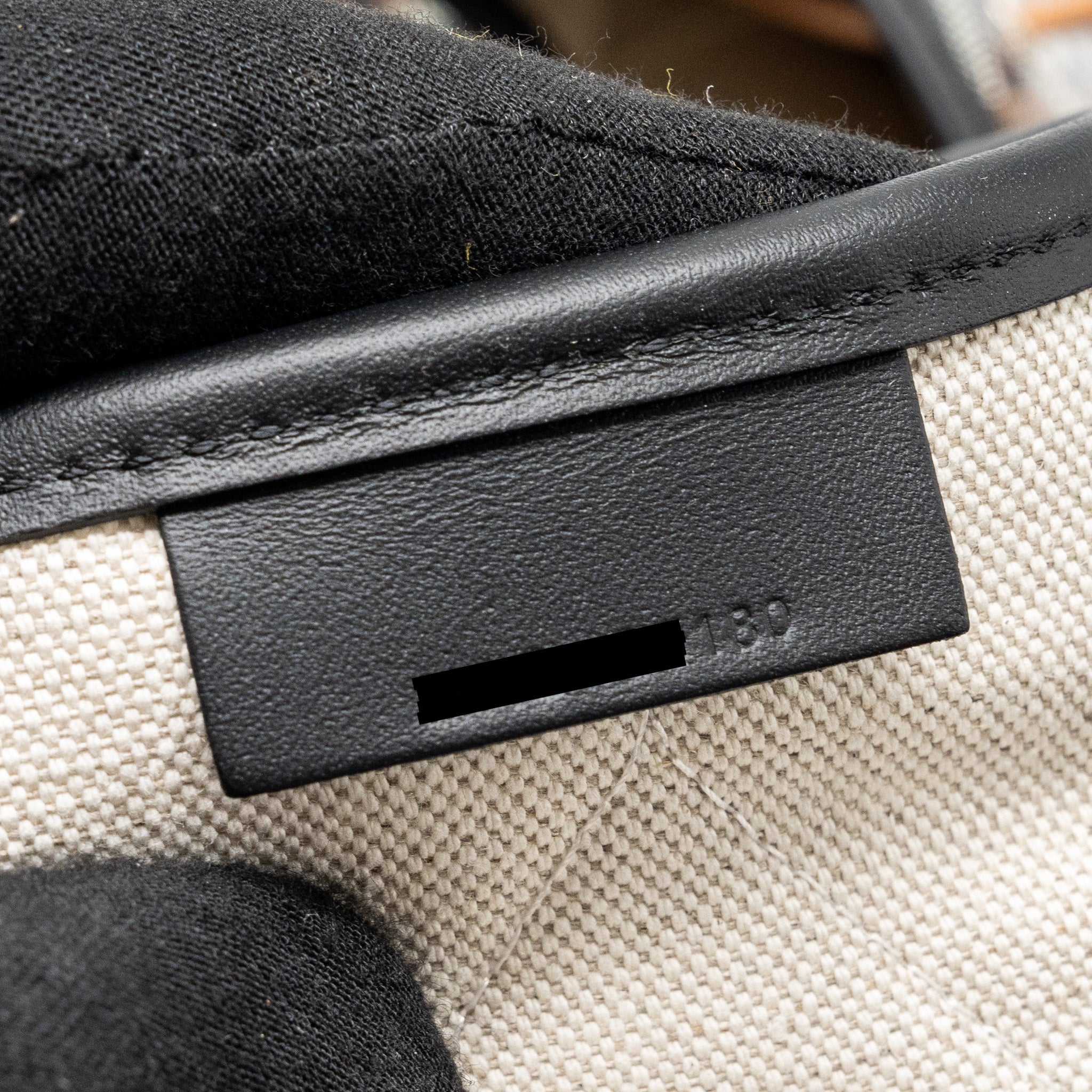 ALPIN BACKPACK GOYARDINE CANVAS BLACK SHW