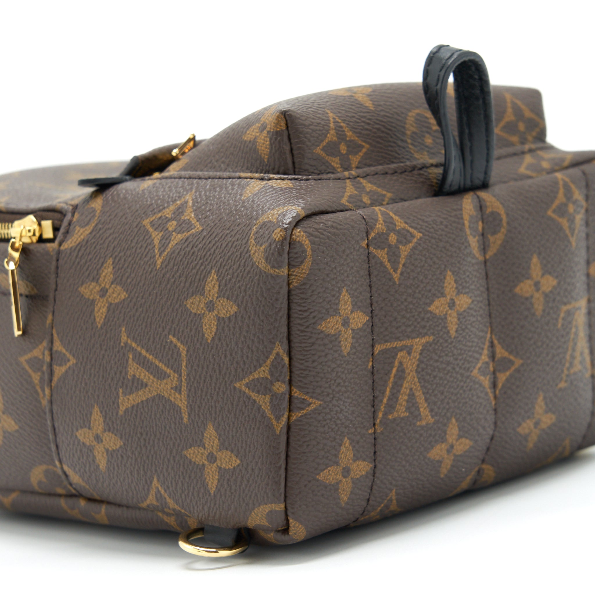 PALM SPRING MINI BACKPACK MONOGRAM CANVAS NEW ZIPPER