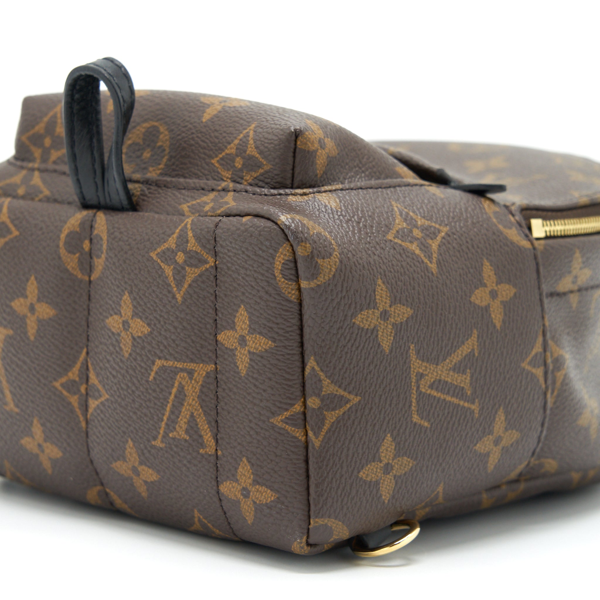 PALM SPRING MINI BACKPACK MONOGRAM CANVAS NEW ZIPPER