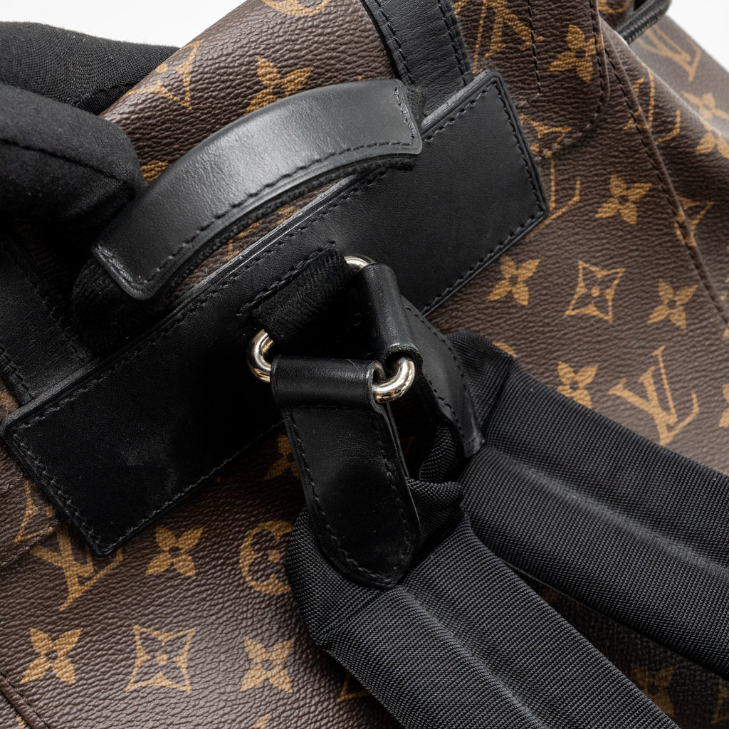 CHRISTOPHER BACKPACK MONOGRAM CANVAS/LEATHER SHW
